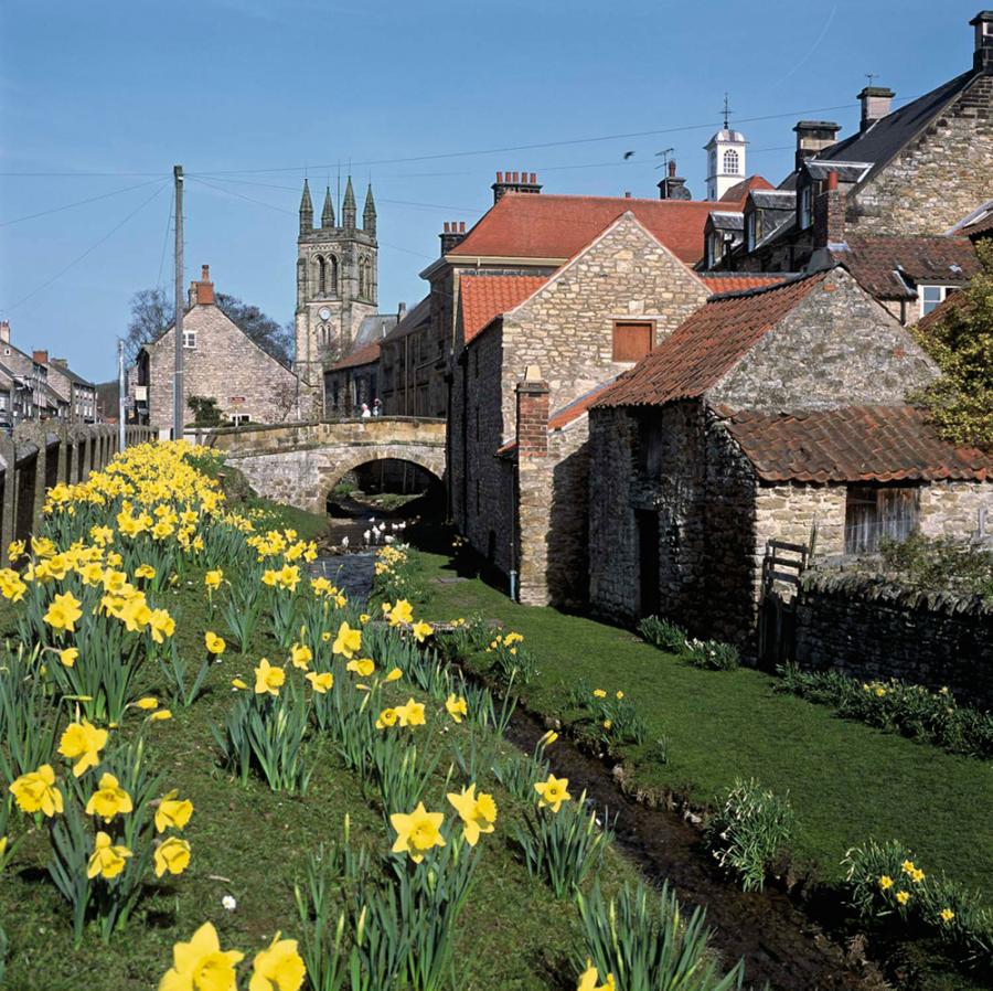 Make a pilgrimage from Helmsley Castle to Rievaulx Abbey © Mike Kipling