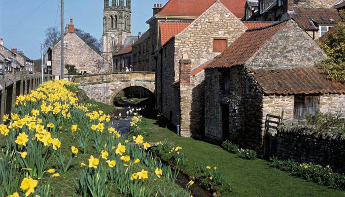 Make a pilgrimage from Helmsley Castle to Rievaulx Abbey © Mike Kipling