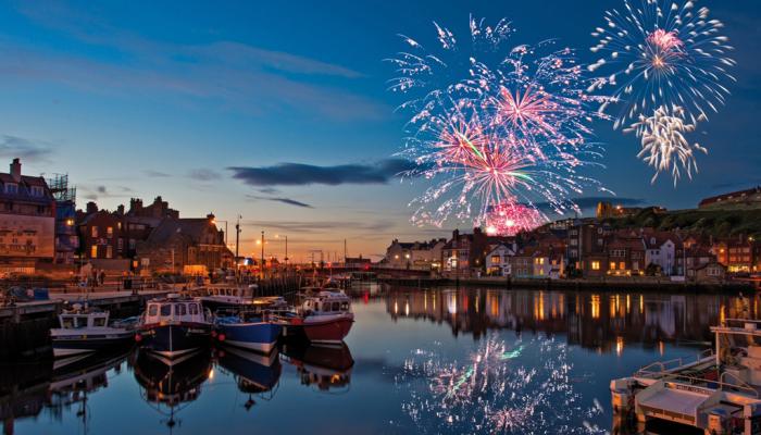 Whitby Regatta fireworks © Colin Carter 